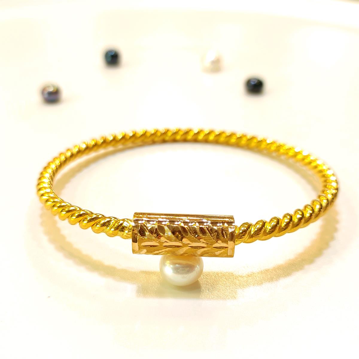 35gr İşçiliksiz Kilitli Ankara Borukaş Burma Bilezik 22 Ayar Yatırım ve Tasarruf İçin