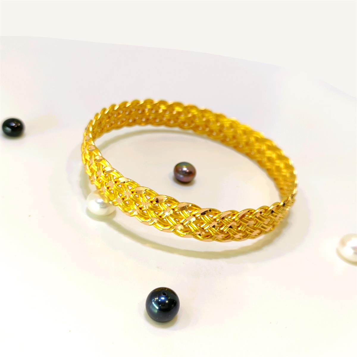 40gr İşçiliksiz Sepet Hasır Bilezik 22 Ayar Yatırım ve Tasarruf 