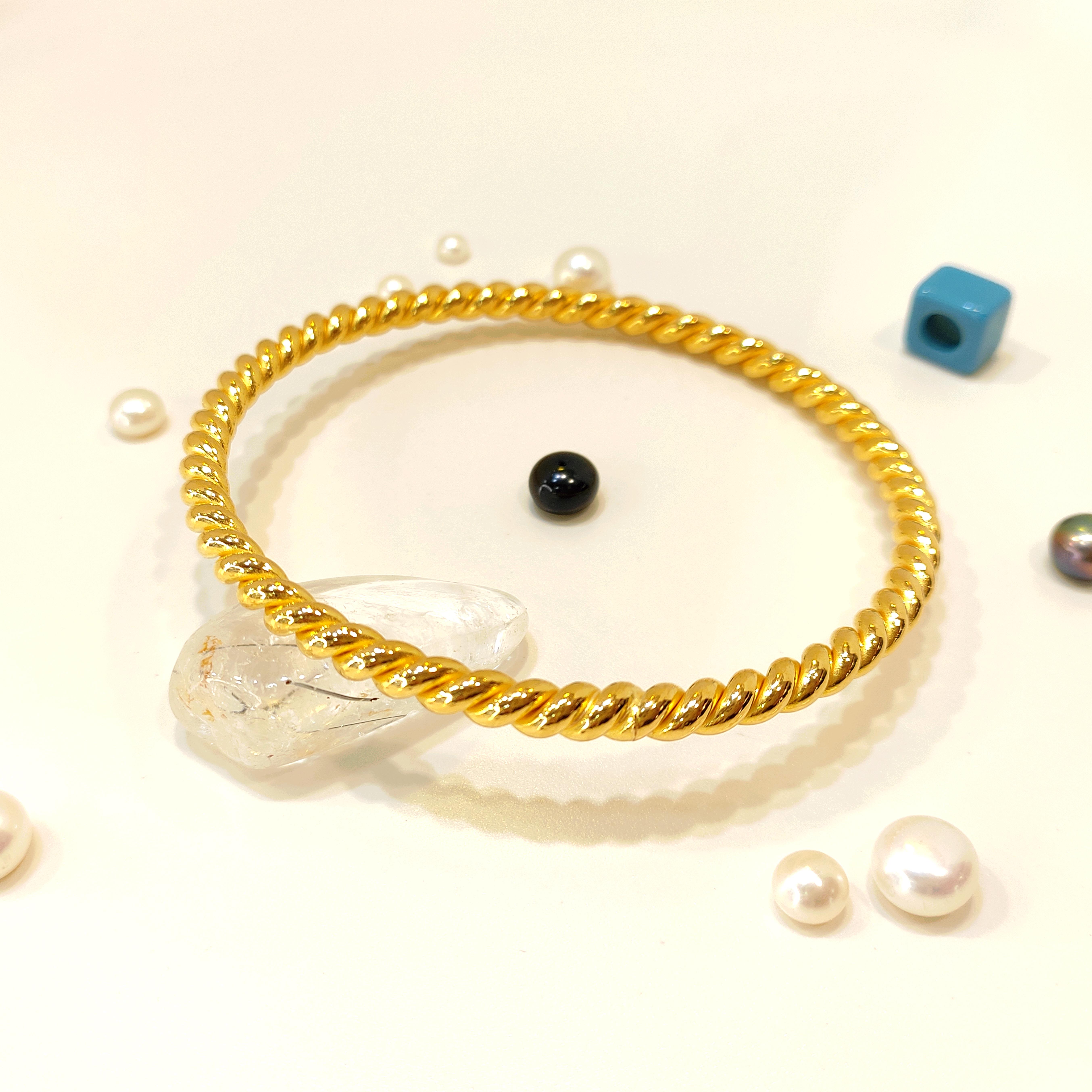 40gr İşçiliksiz Ankara İkili Burma Bilezik 22 Ayar Yatırım ve Tasarruf İçin