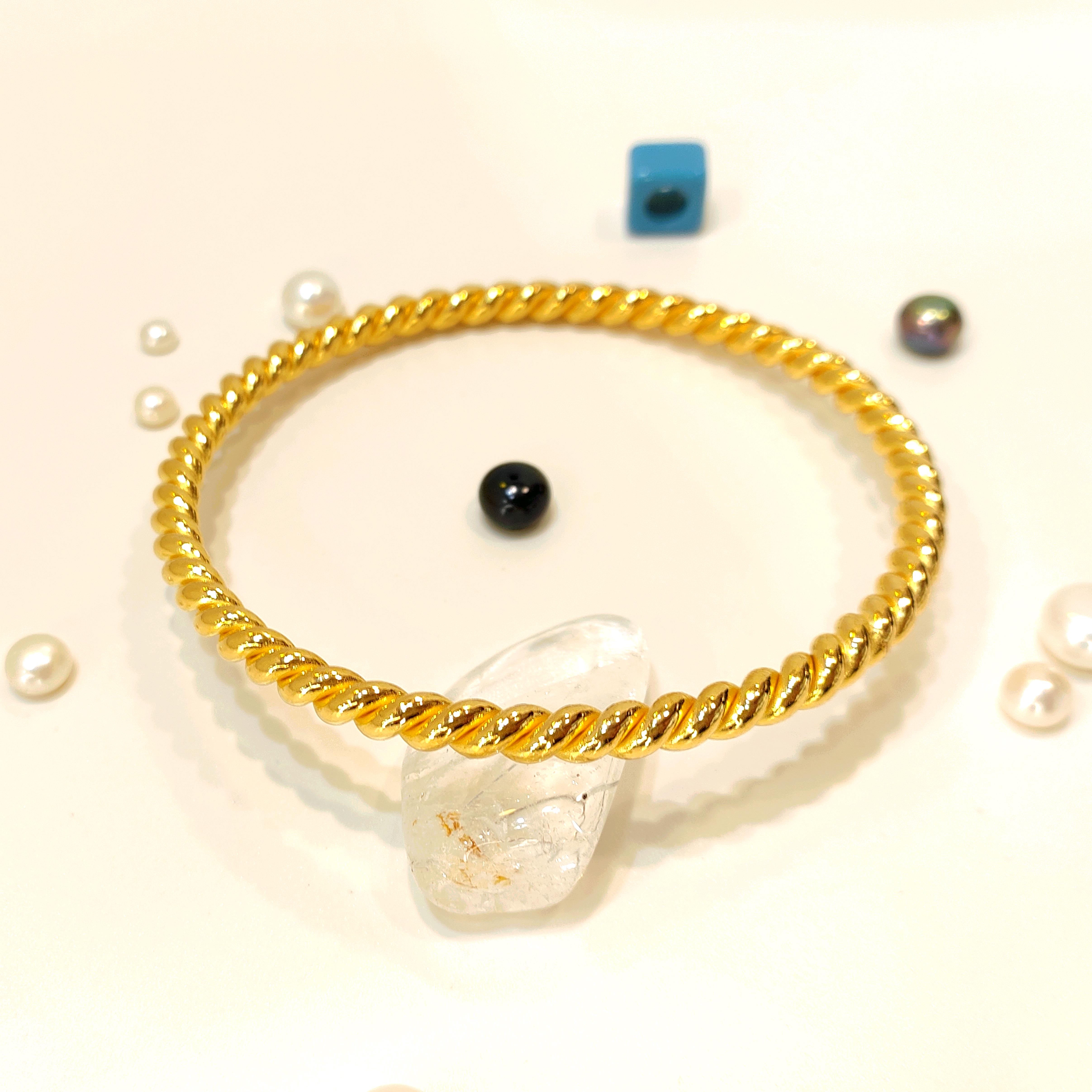 40gr İşçiliksiz Ankara İkili Burma Bilezik 22 Ayar Yatırım ve Tasarruf İçin