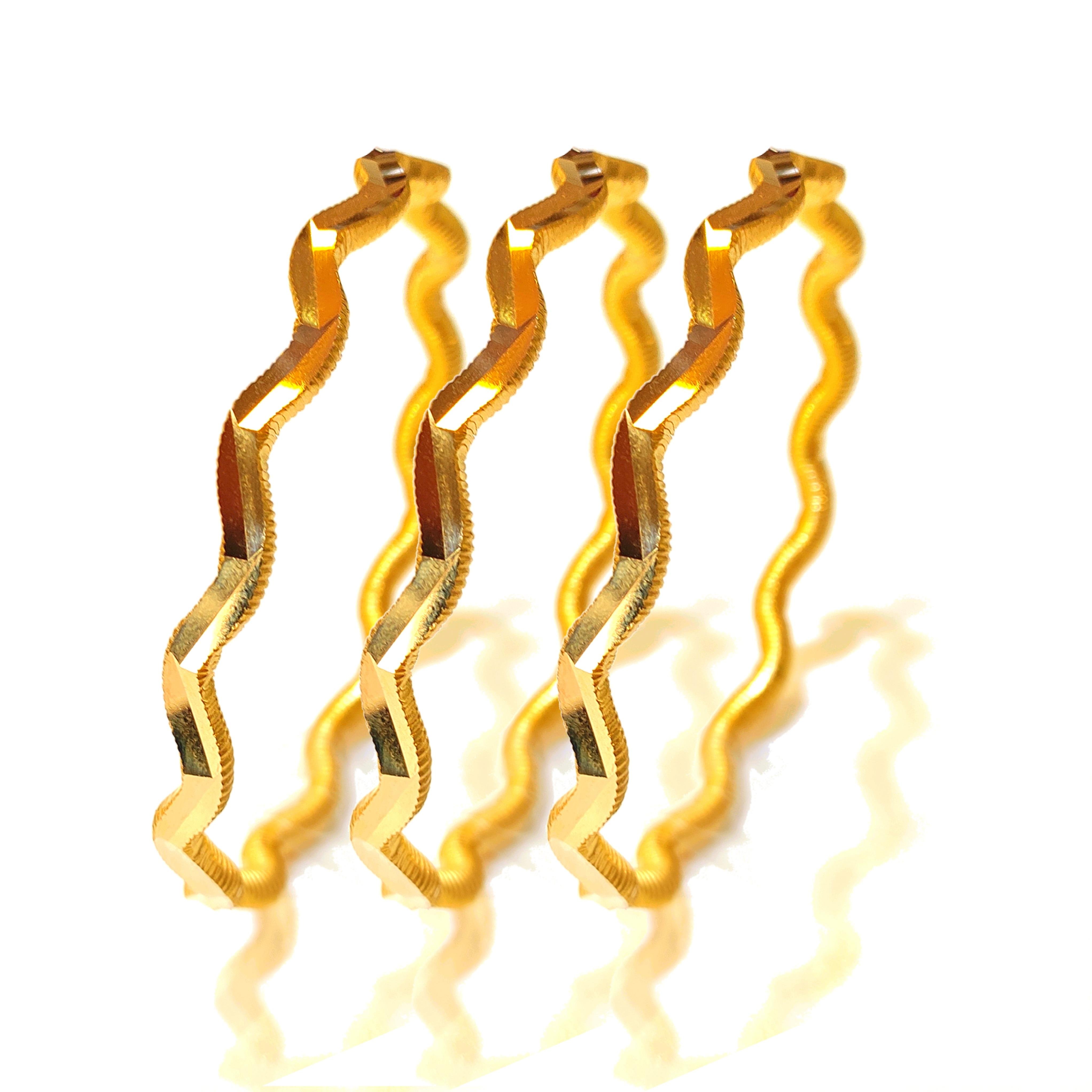 40gr İşçiliksiz Oluklu Ajda Bilezik 22 Ayar Yatırım ve Tasarruf 