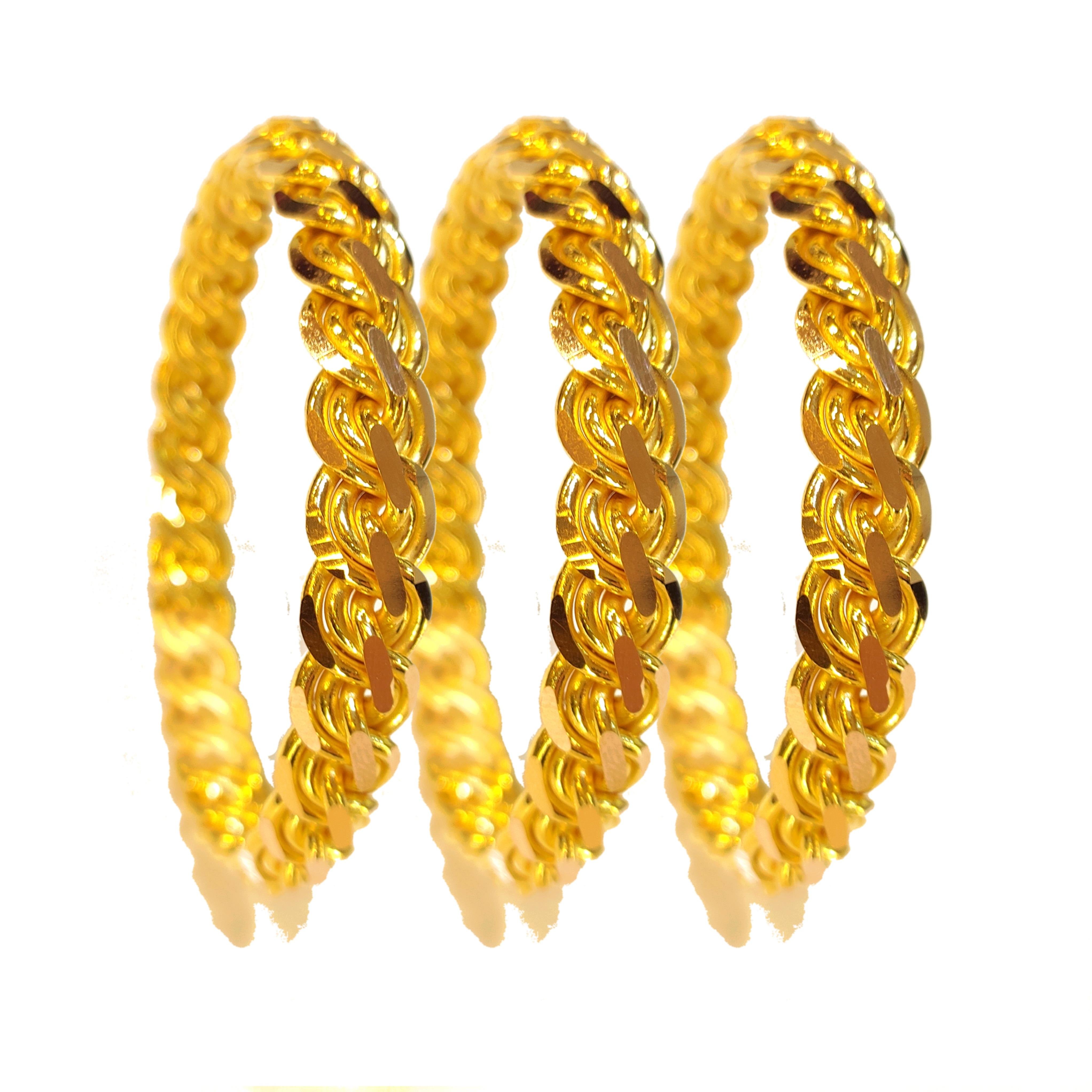 40gr İşçiliksiz Elmas Kırığı Bilezik 22 Ayar Yatırım ve Tasarruf 