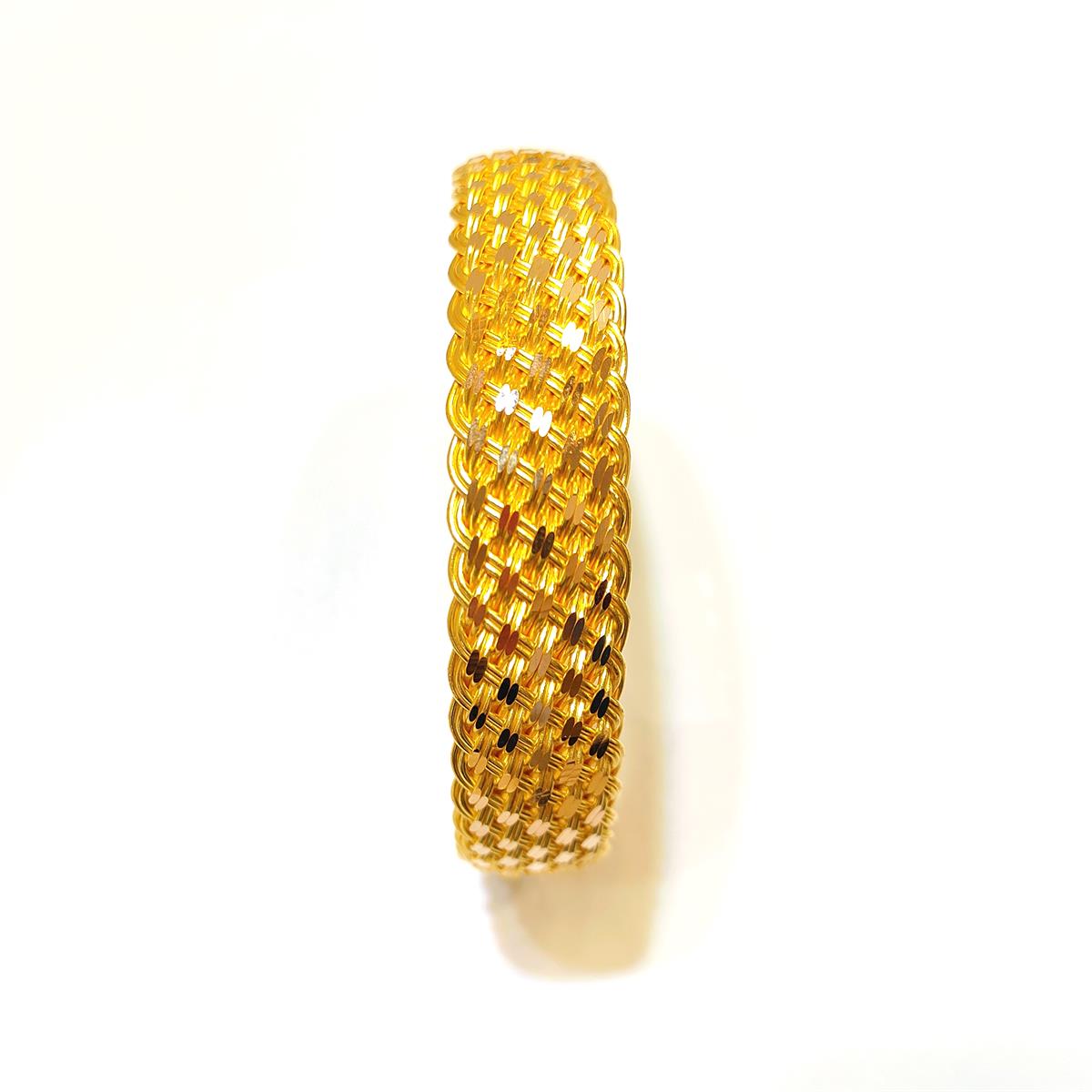 40gr İşçiliksiz Örgü Sepet Hasır Bilezik 22 Ayar Altın Yatırım ve Tasarruf İçin