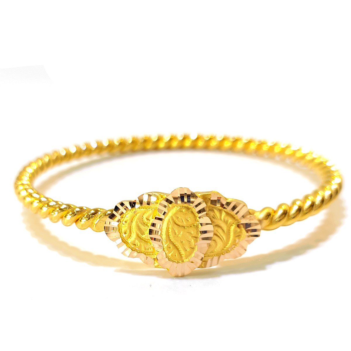 40gr İşçiliksiz Kilitli Ankara Erzurum Burma Bilezik 22 Ayar Altın 4K VİDEOLU