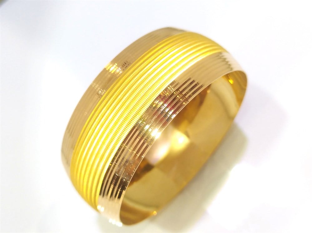 50,00gr CNC Mega İŞÇİLİKSİZ Bilezik 22 Ayar