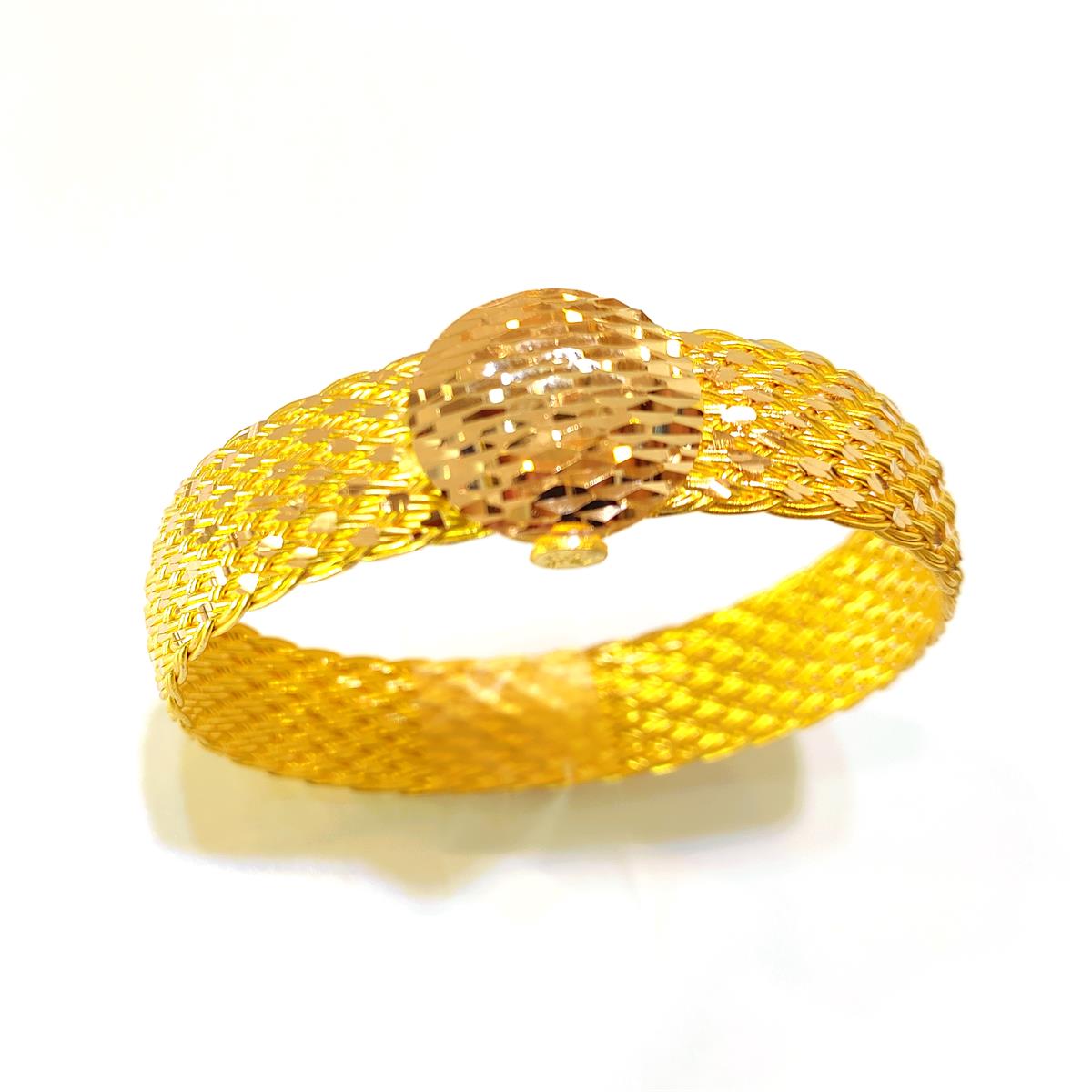 50gr İşçiliksiz Sepet Hasır Bilezik 22 Ayar Altın Yatırım ve Tasarruf İçin