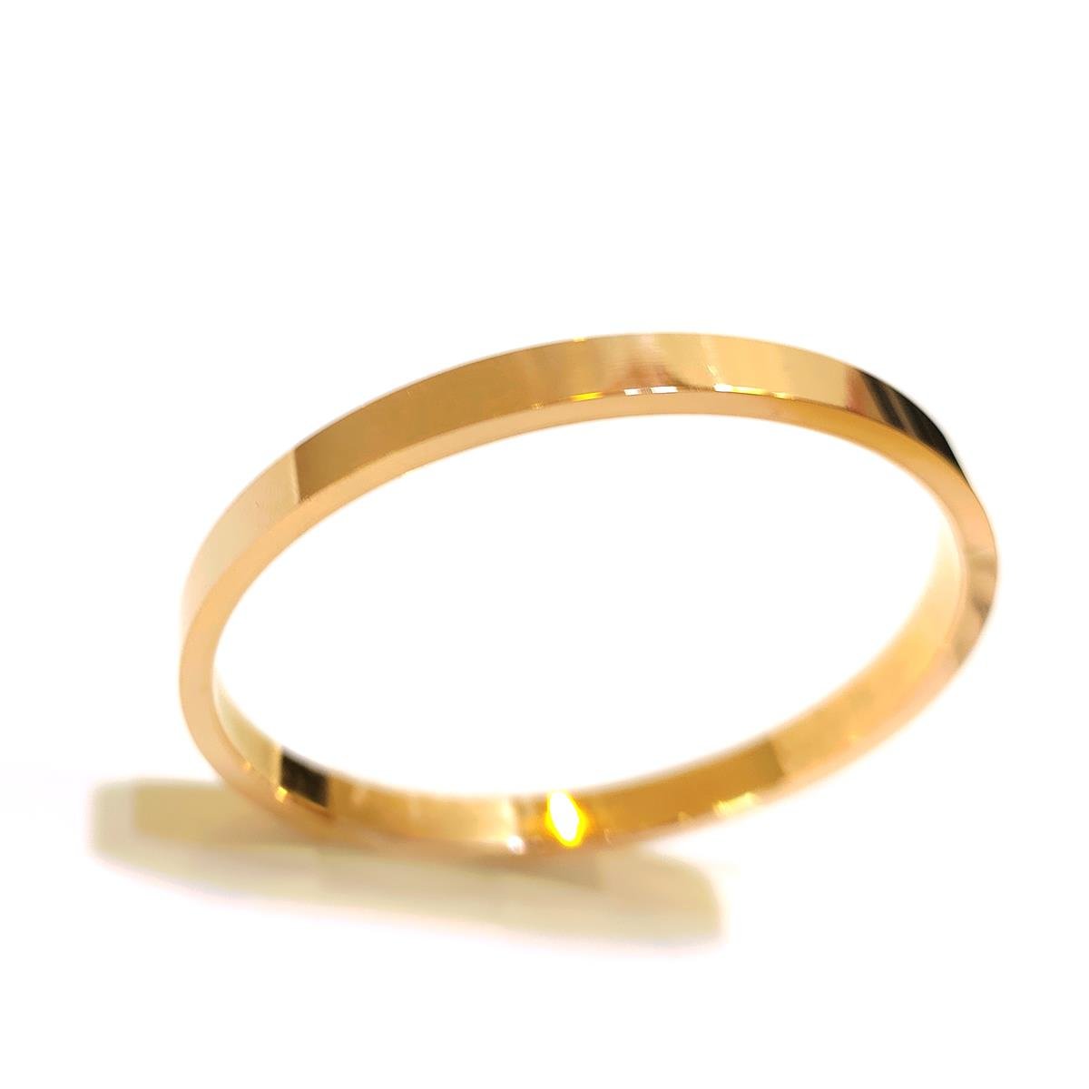 50gr İşçiliksiz  5mm Ray Bilezik 22 Ayar Altın Yatırım ve Tasarruf İçin