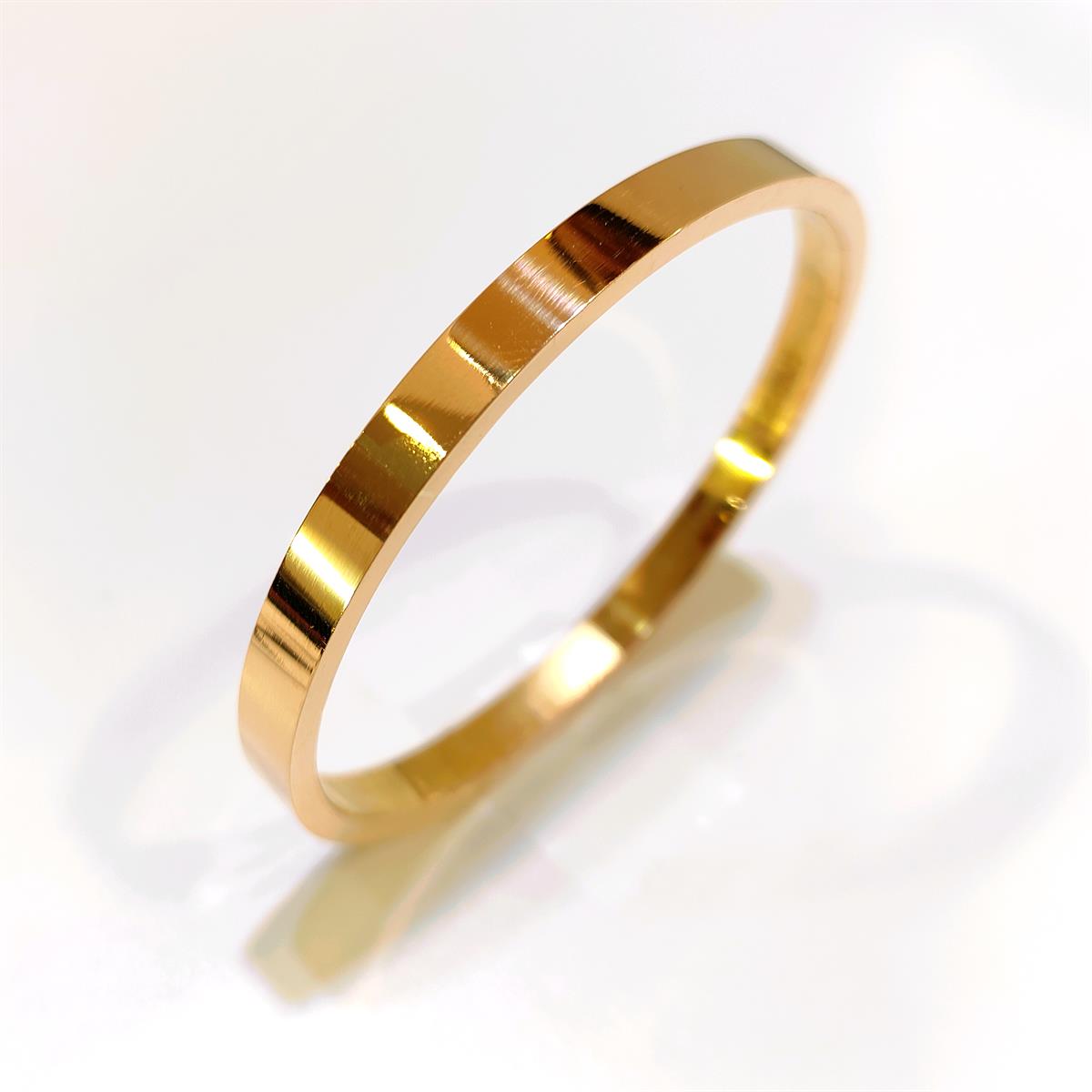 50gr İşçiliksiz  5mm Ray Bilezik 22 Ayar Altın Yatırım ve Tasarruf İçin