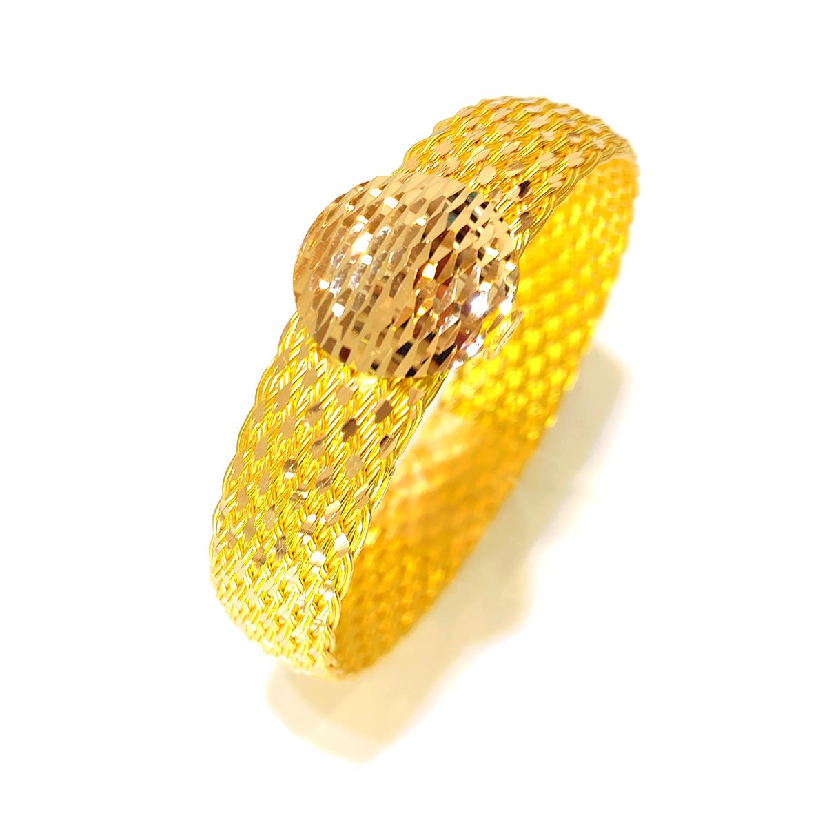 50gr İşçiliksiz Sepet Hasır Bilezik 22 Ayar Altın Yatırım ve Tasarruf İçin