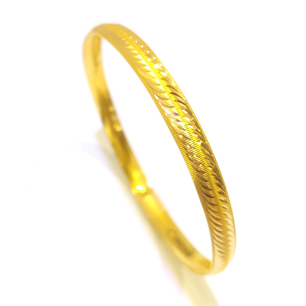 5gr  CNC Bilezik 22 Ayar Altın