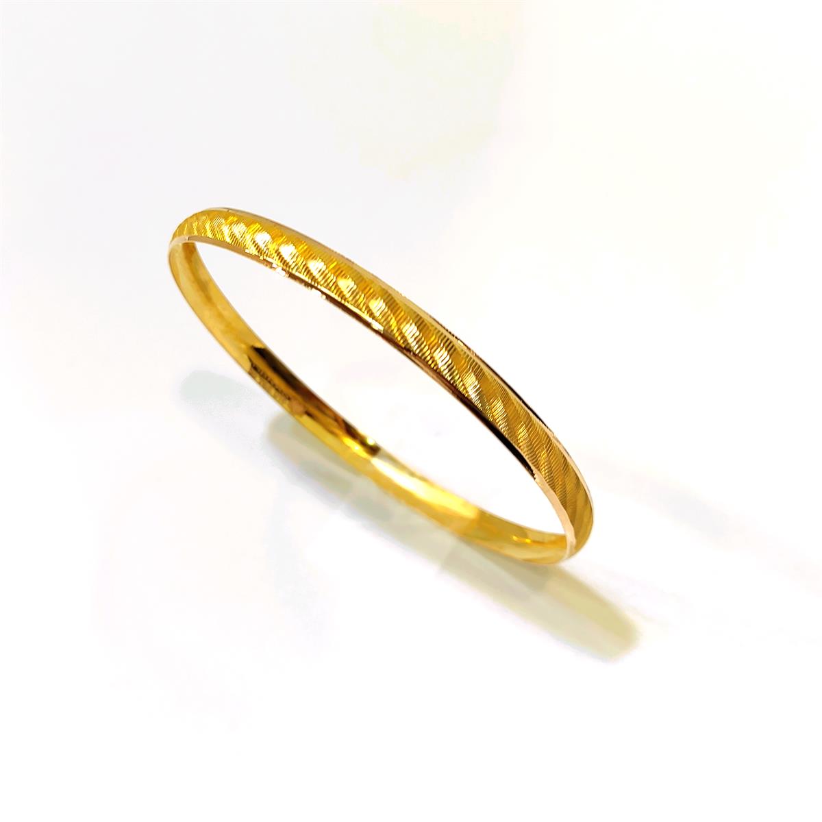 6gr  İşçiliksiz Bilezik 22 Ayar Altın Yatırım ve Tasarruf İçin