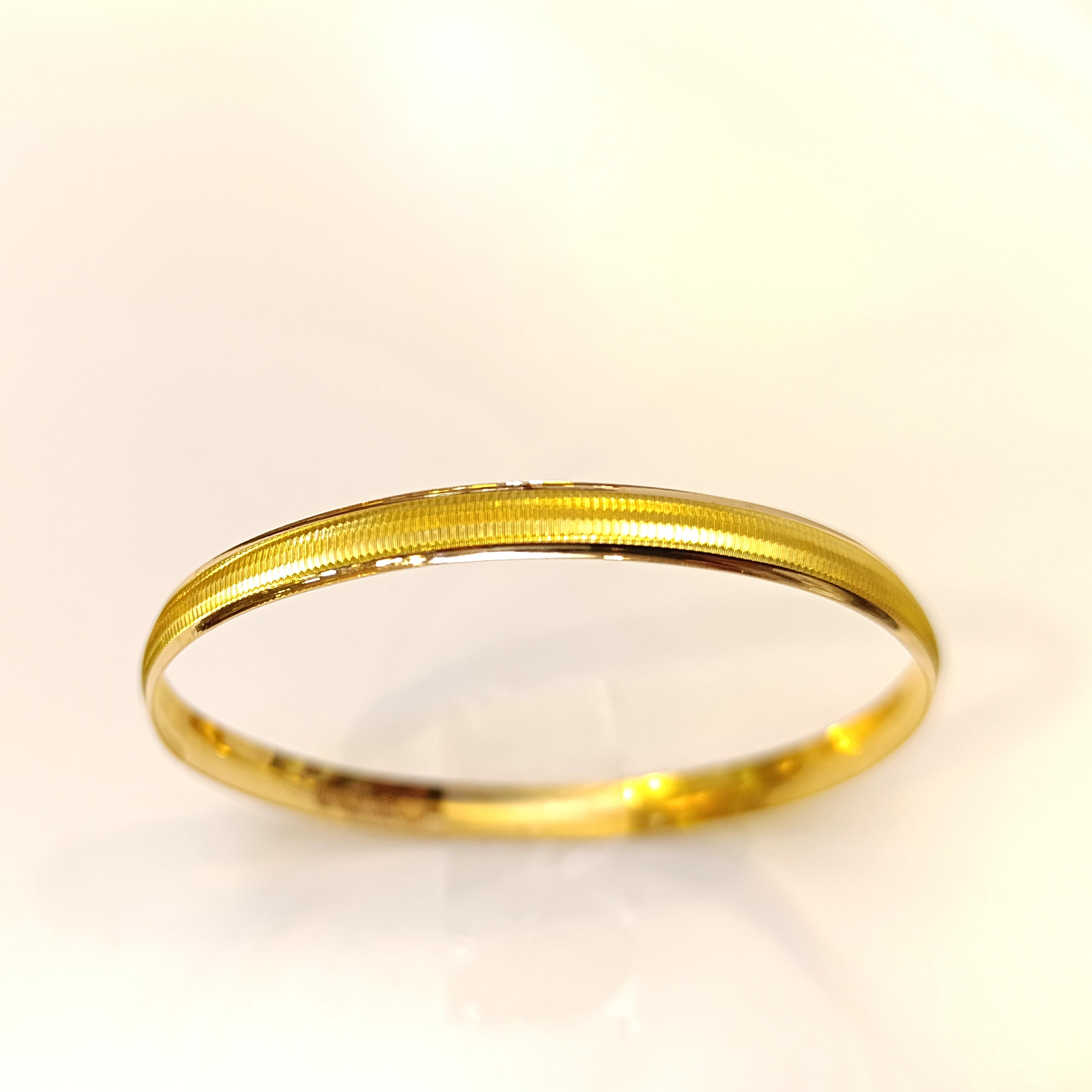 7gr İşçiliksiz Bilezik 22 Ayar Altın Yatırım ve Tasarruf İçin