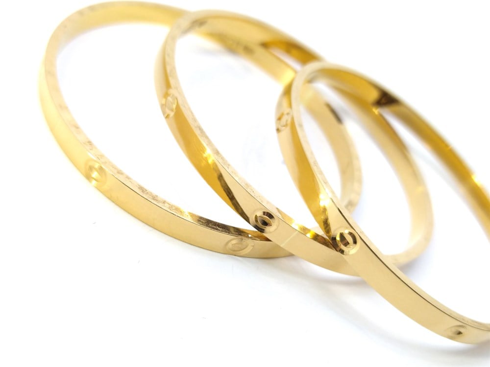 Bilezik 30,00gr 5mm 22 Ayar Altın