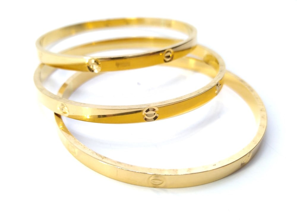 Bilezik 30,00gr 5mm 22 Ayar Altın