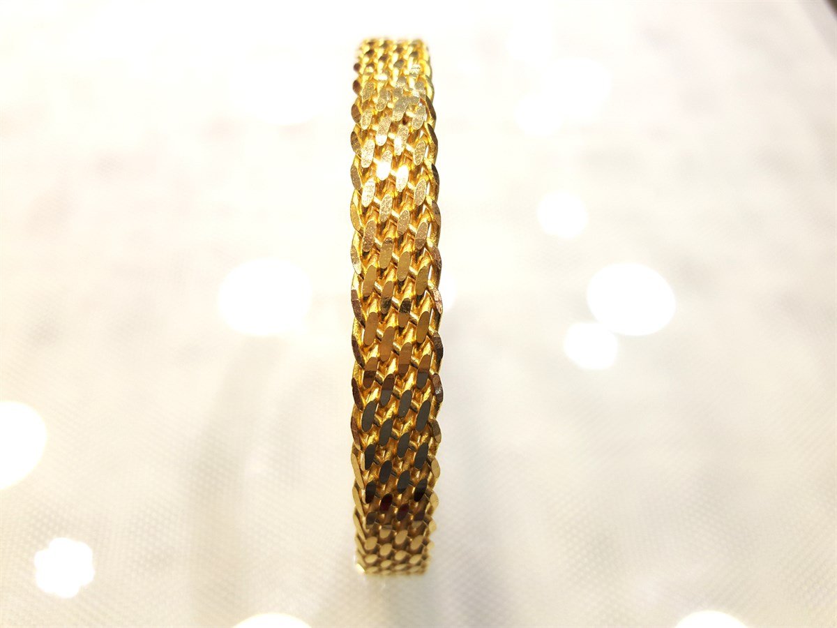 Dövme Hasır Bilezik 25,00gr 22 Ayar