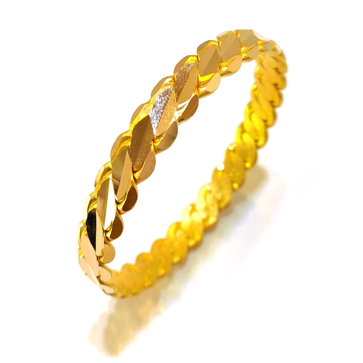 Mersin Adana Üç Telli Burma Bilezik 50,00gr 22 Ayar