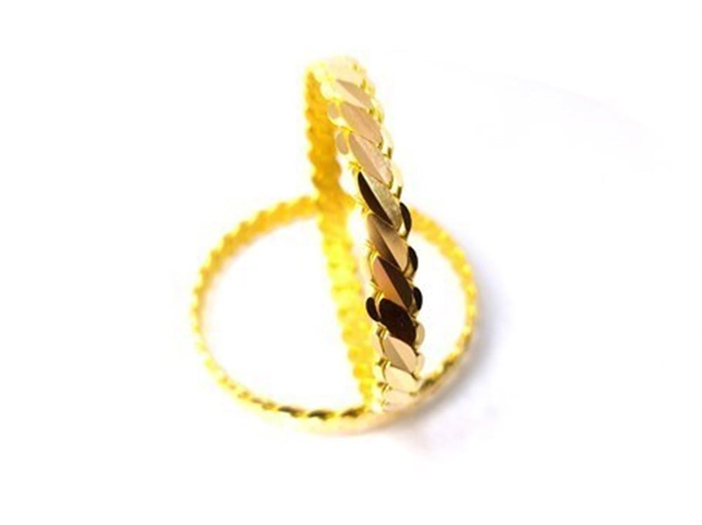 Mersin Adana Üç Telli Burma Bilezik 40,00gr 22 Ayar