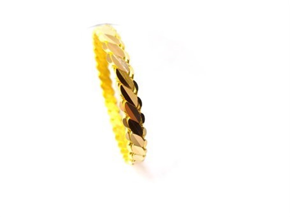 Mersin Adana Üç Telli Burma Bilezik 40,00gr 22 Ayar