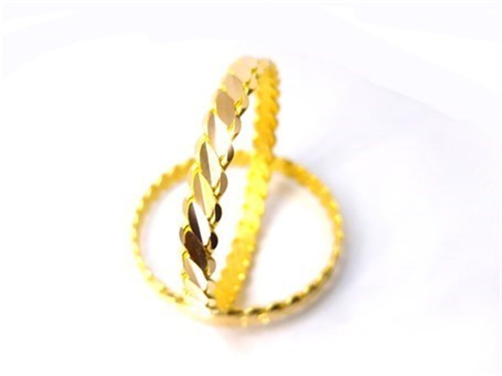 Mersin Adana Üç Telli Burma Bilezik 40,00gr 22 Ayar