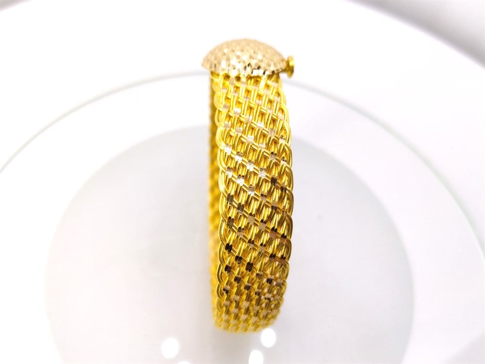 Sepet Hasır Bilezik 40,00gr 22 Ayar Altın