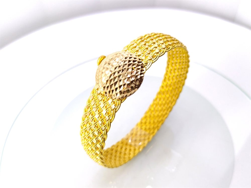 Sepet Hasır Bilezik 40,00gr 22 Ayar Altın