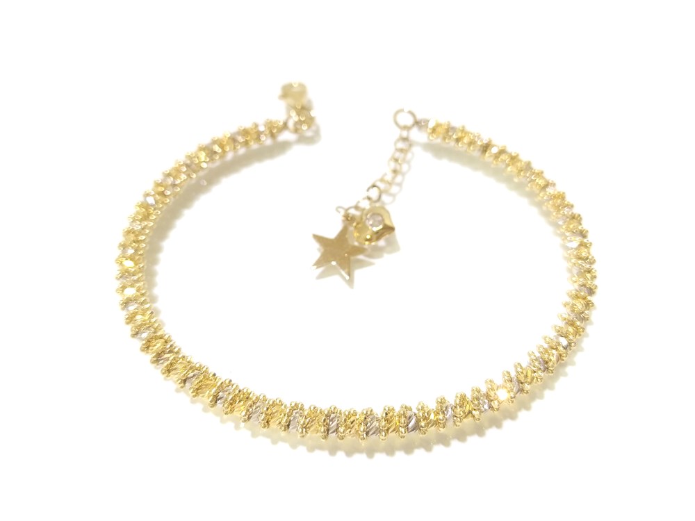 Dorika Toplu Kelepçe Bilezik 14 Ayar Altın