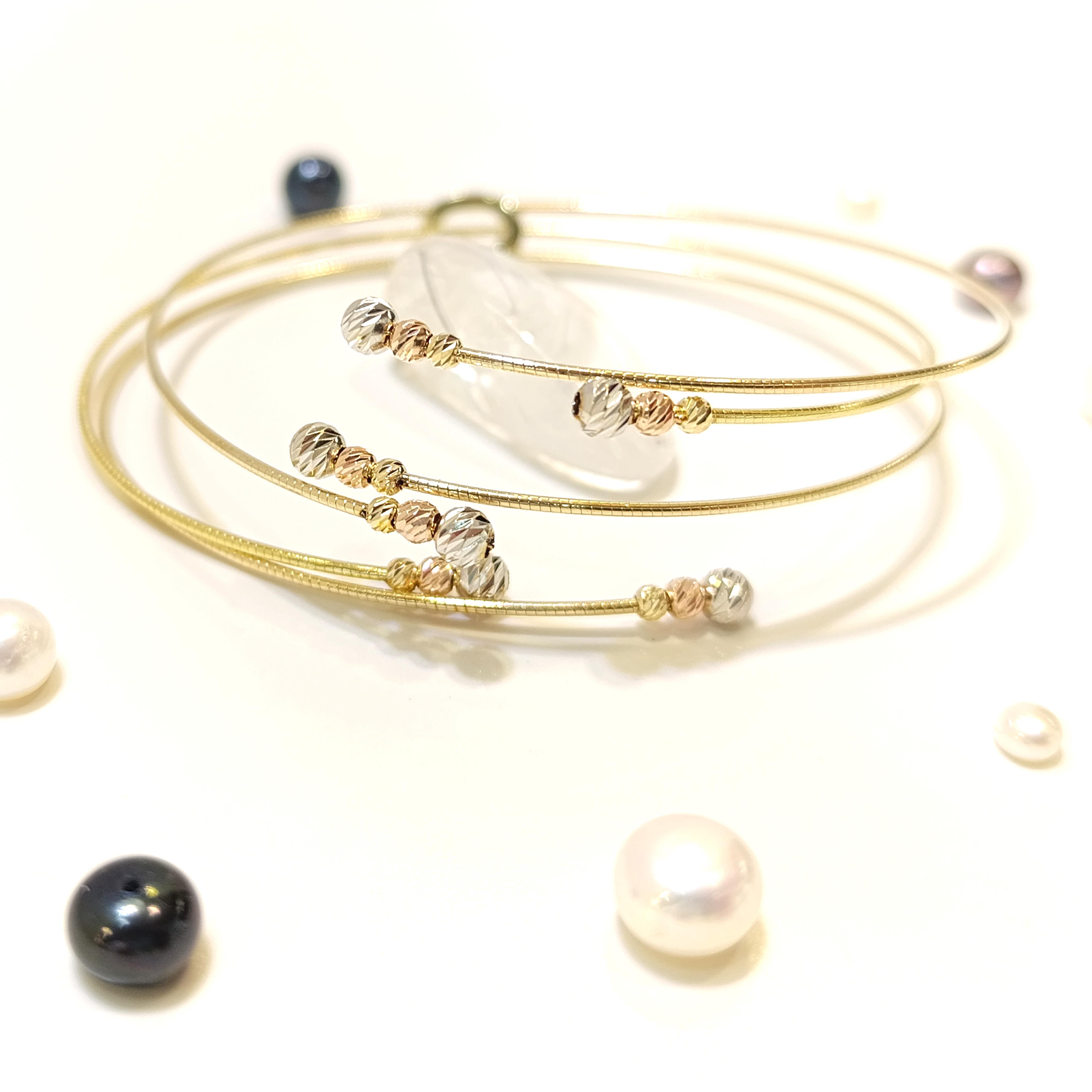 Eşsiz Dorika Toplu Kelepçe Bilezik 14 Ayar Altın HD VİDEOLU