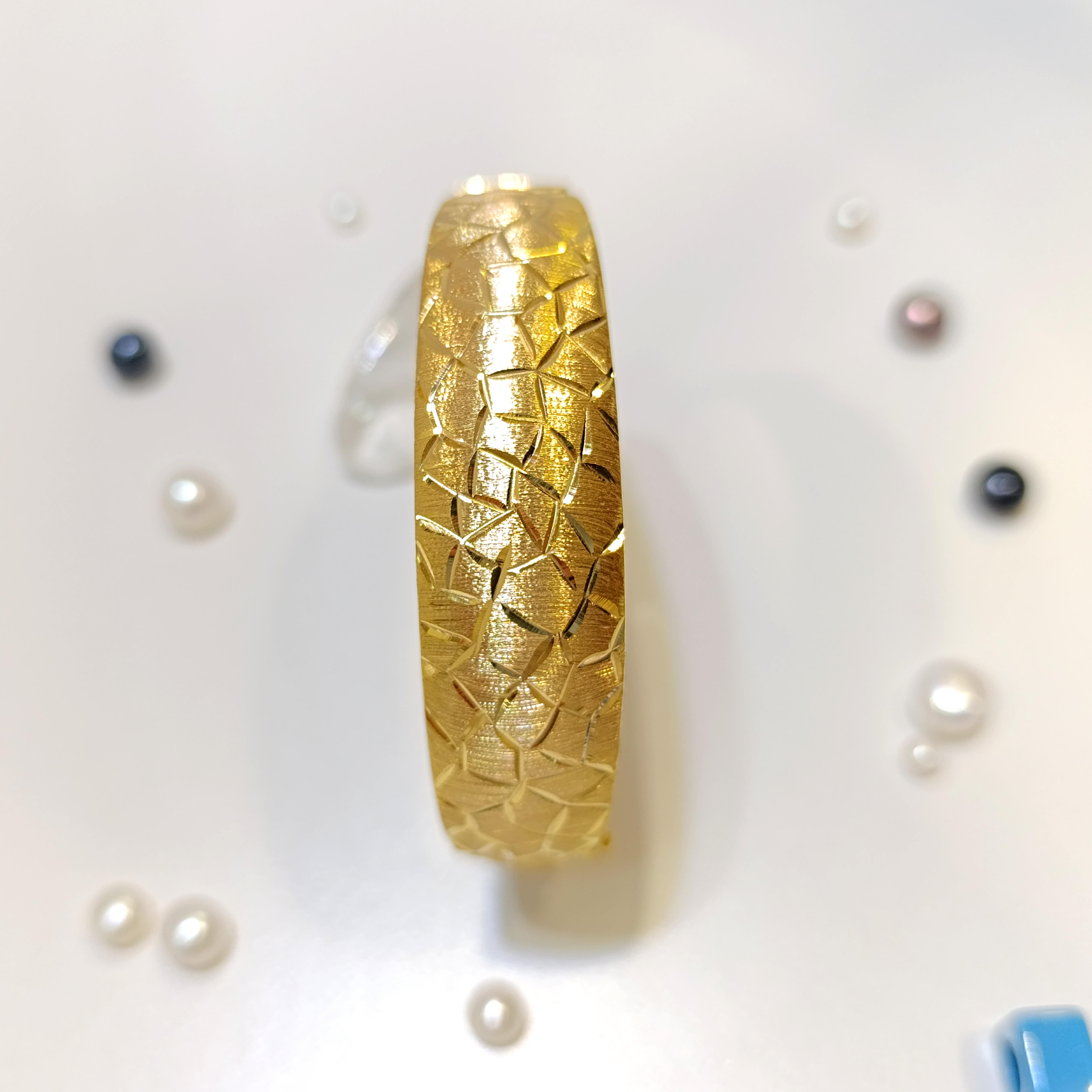 Kelepçe Bilezik 14 Ayar Altın HD VİDEOLU