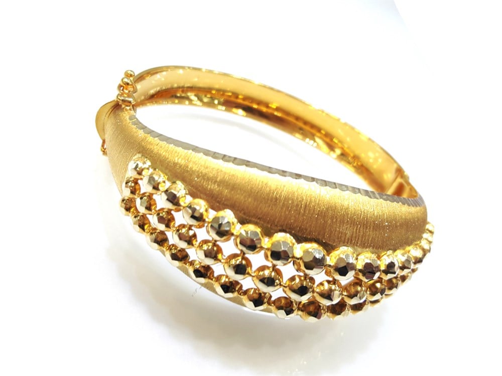 Kelepçe Bilezik 14 Ayar Altın