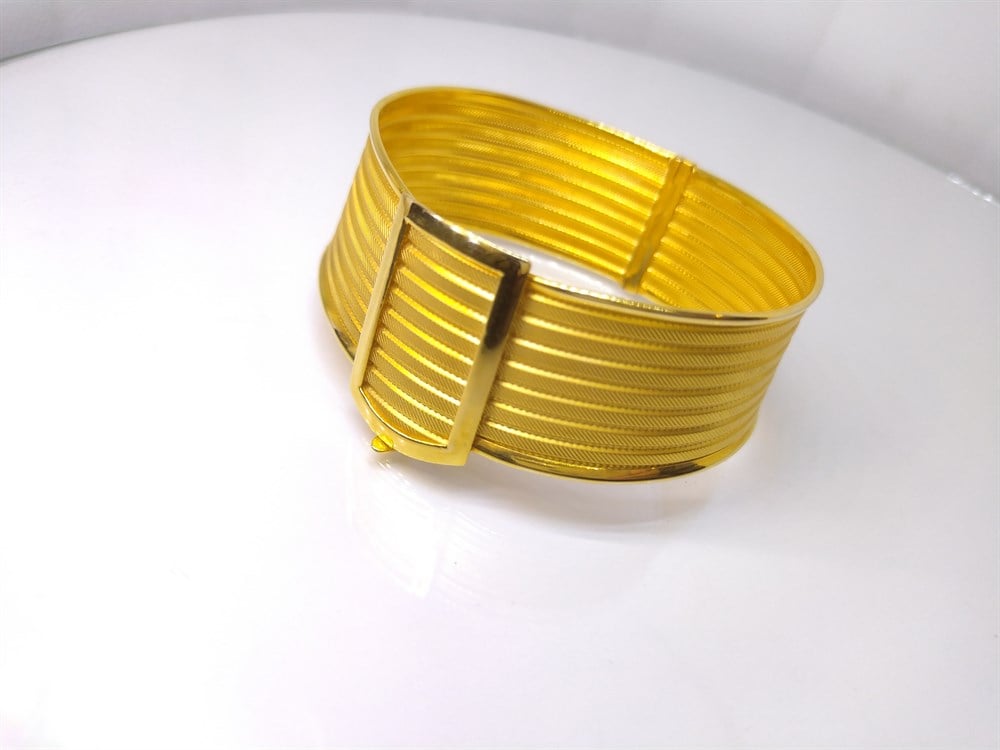 Kelepçe Bilezik 14 Ayar Altın