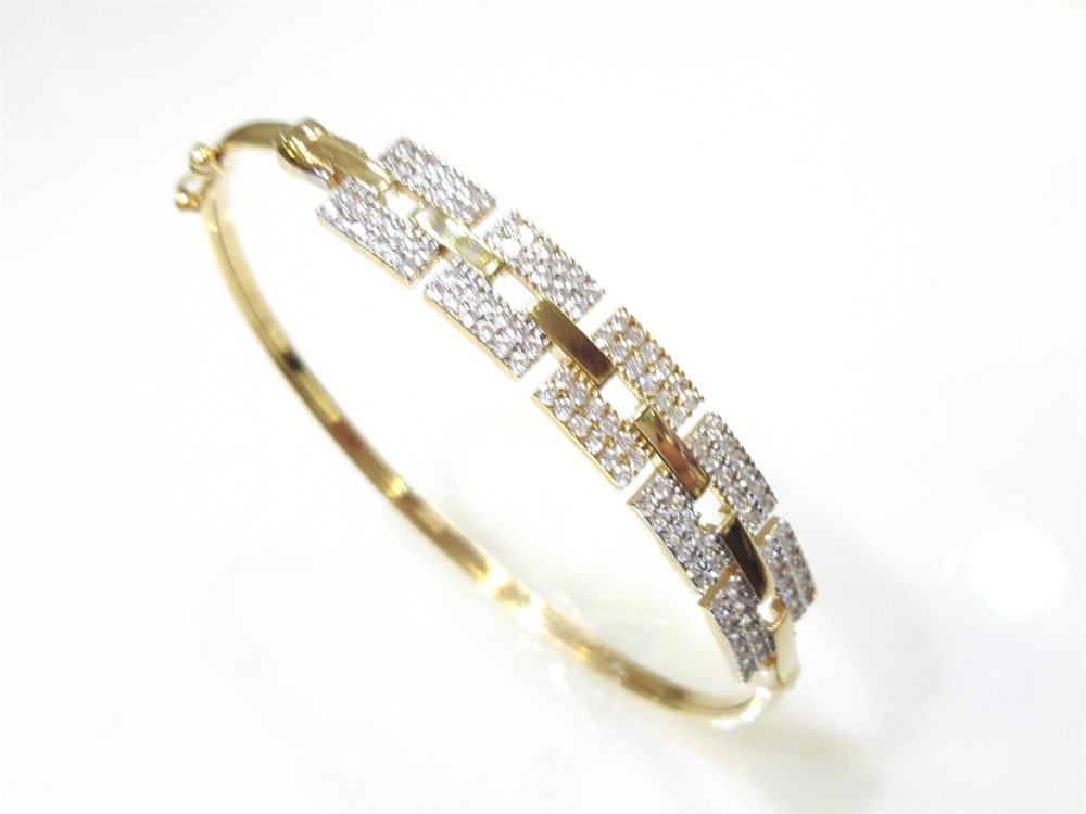 Kelepçe Bilezik 14 Ayar Altın