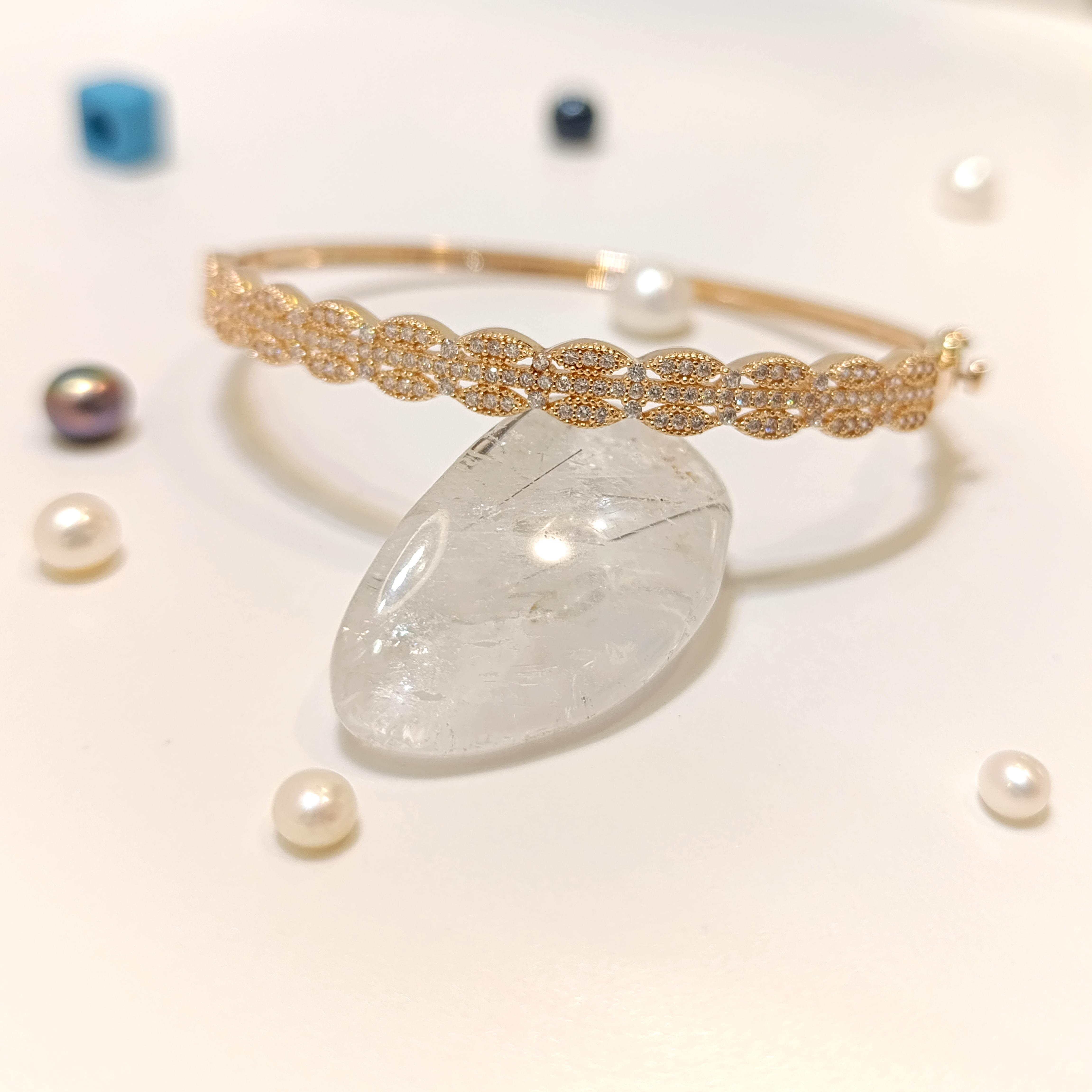 Kelepçe Bilezik 14 Ayar Altın HD VİDEOLU