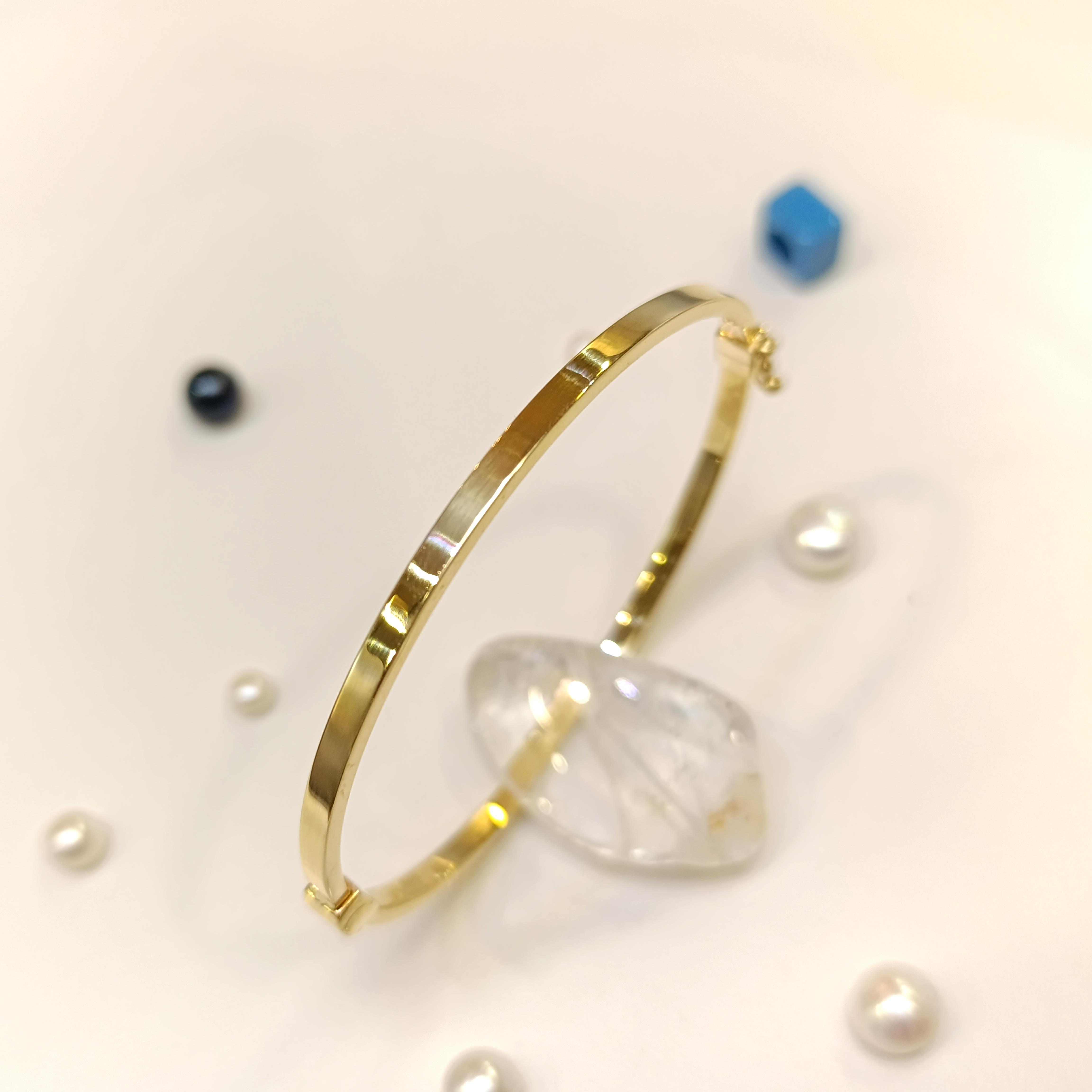 Ray Kelepçe Bilezik 14 Ayar Altın HD VİDEOLU