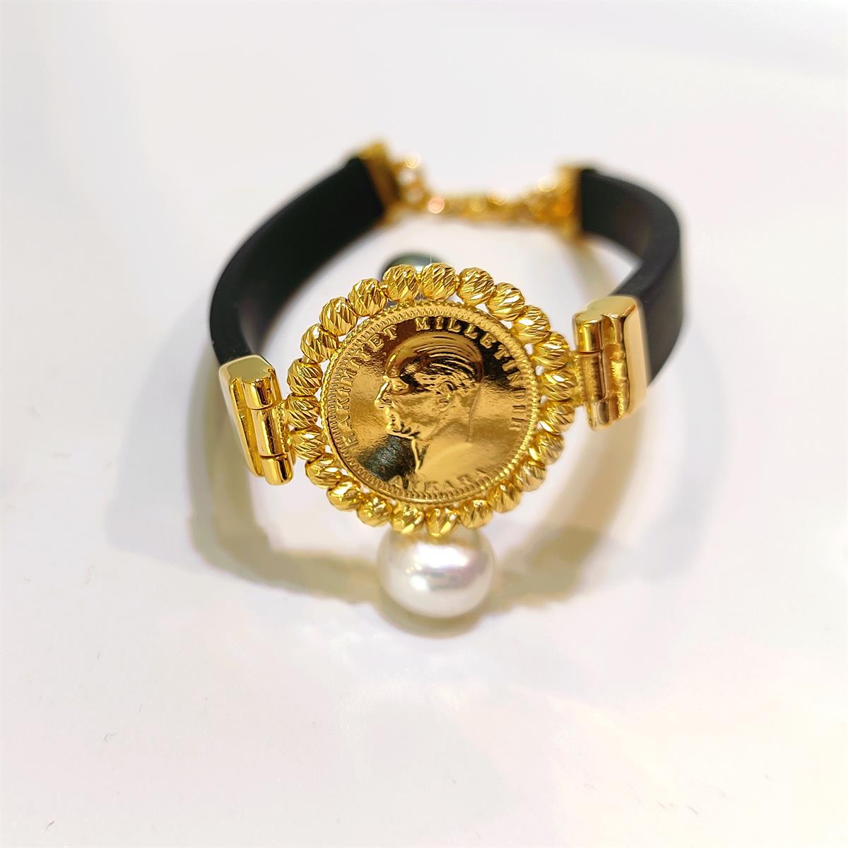 Atalira Çeyrek Dorika Toplu Bileklik 22 Ayar+14 ayar HD VİDEOLU