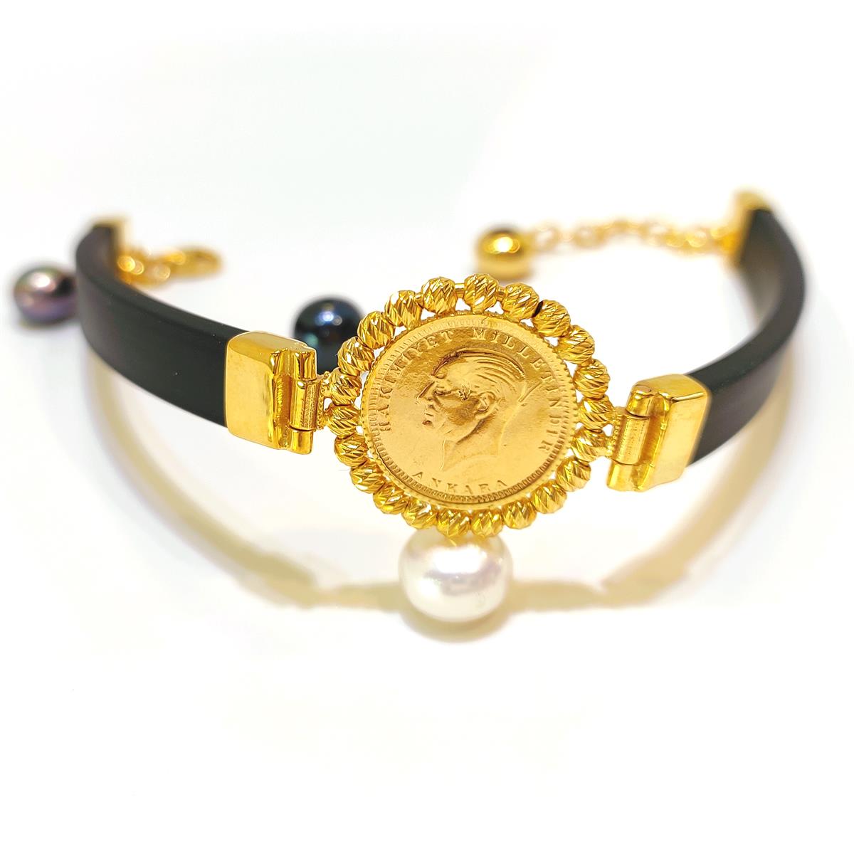 Atalira Çeyrek Dorika Toplu Bileklik 22 Ayar+14 ayar HD VİDEOLU