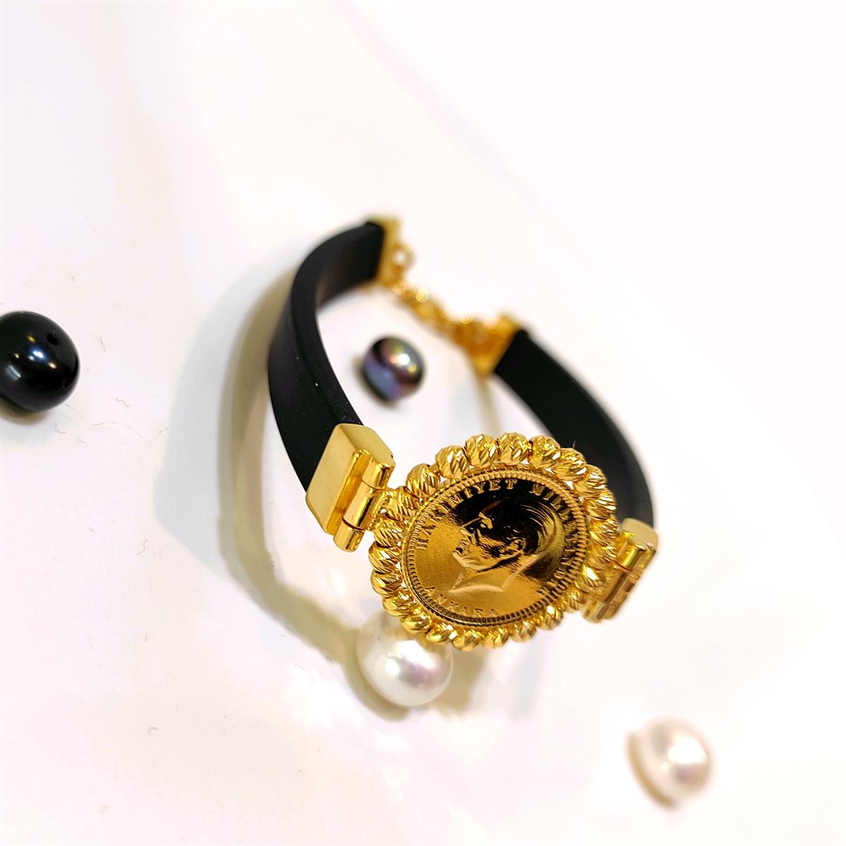 Atalira Çeyrek Dorika Toplu Bileklik 22 Ayar+14 ayar HD VİDEOLU