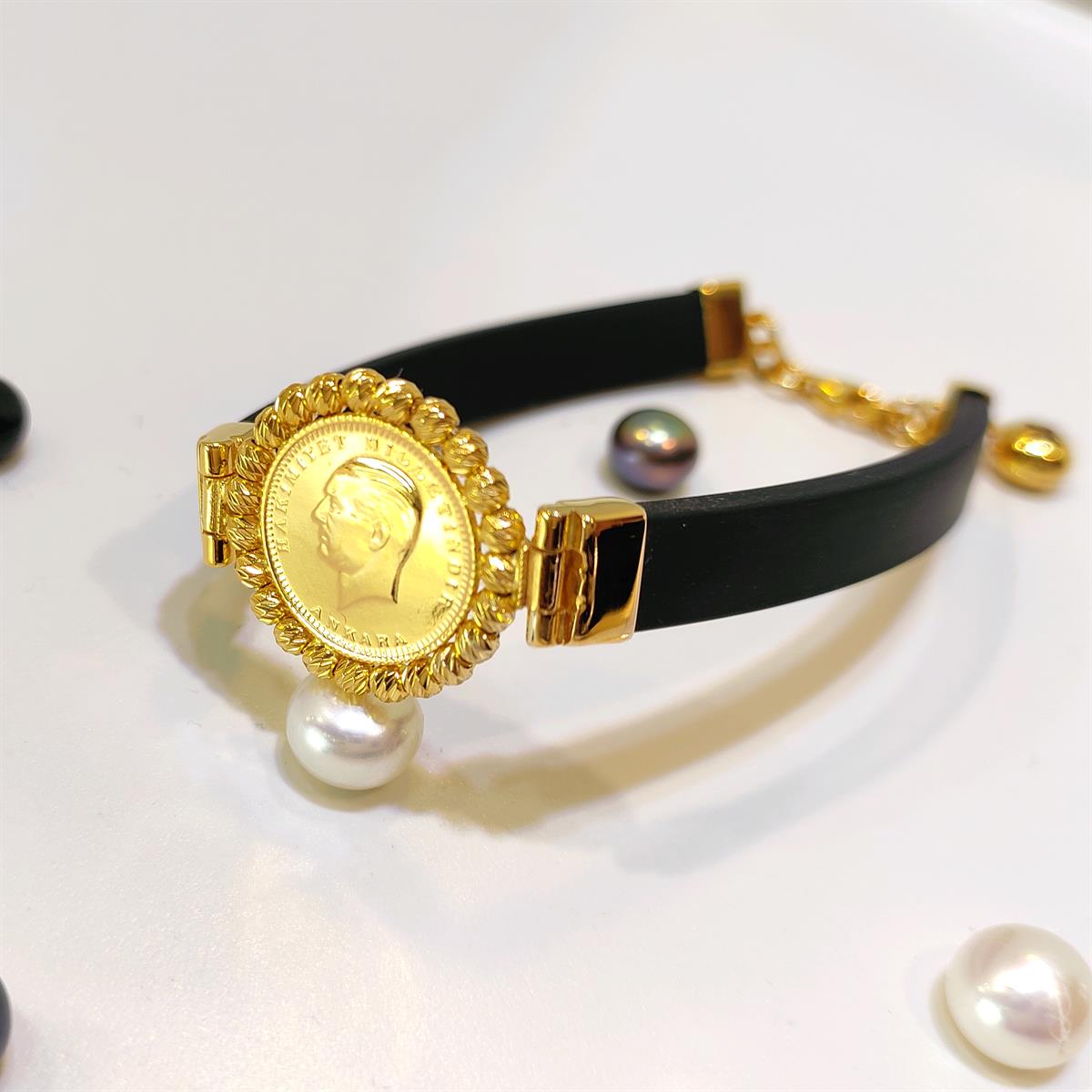 Atalira Çeyrek Dorika Toplu Bileklik 22 Ayar+14 ayar HD VİDEOLU