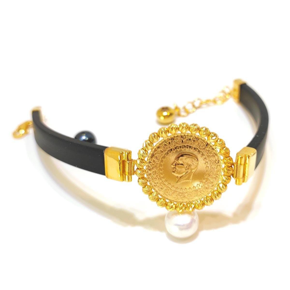 Çeyrek Altınlı Dorika Toplu Bileklik 22 Ayar+14 ayar HD VİDEOLU