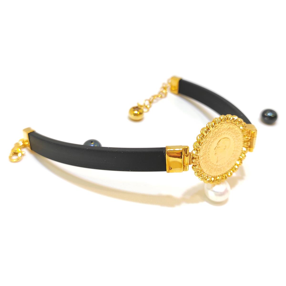 Çeyrek Altınlı Dorika Toplu Bileklik 22 Ayar+14 ayar HD VİDEOLU