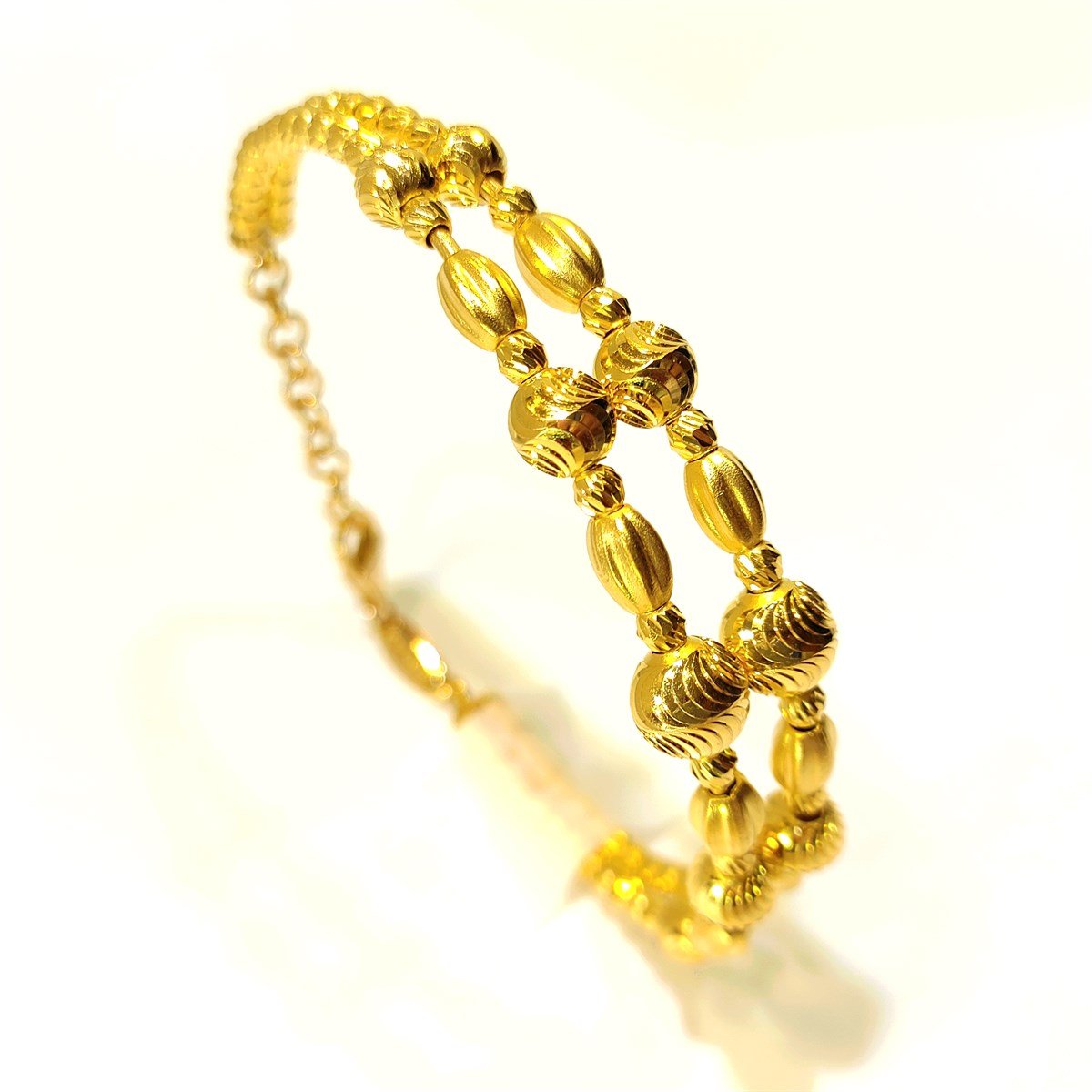 Dorika Toplu Kelepçe Bilezik 22 Ayar Altın 