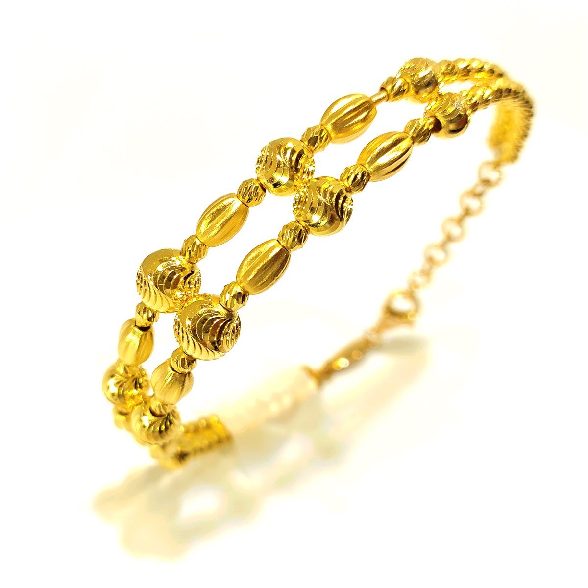 Dorika Toplu Kelepçe Bilezik 22 Ayar Altın 