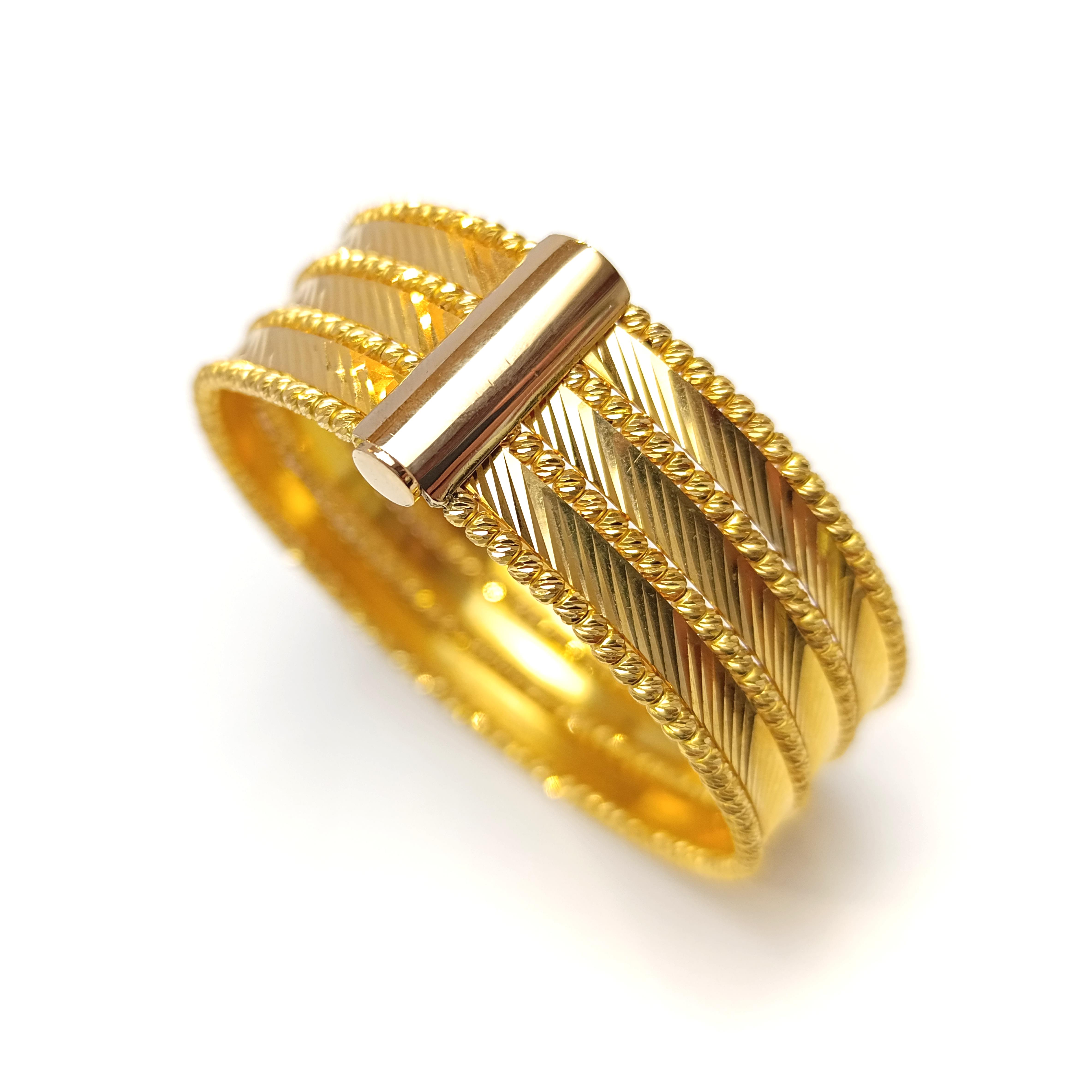 Dorika Toplu Kelepçe Bilezik 22 Ayar Altın HD VİDEOLU