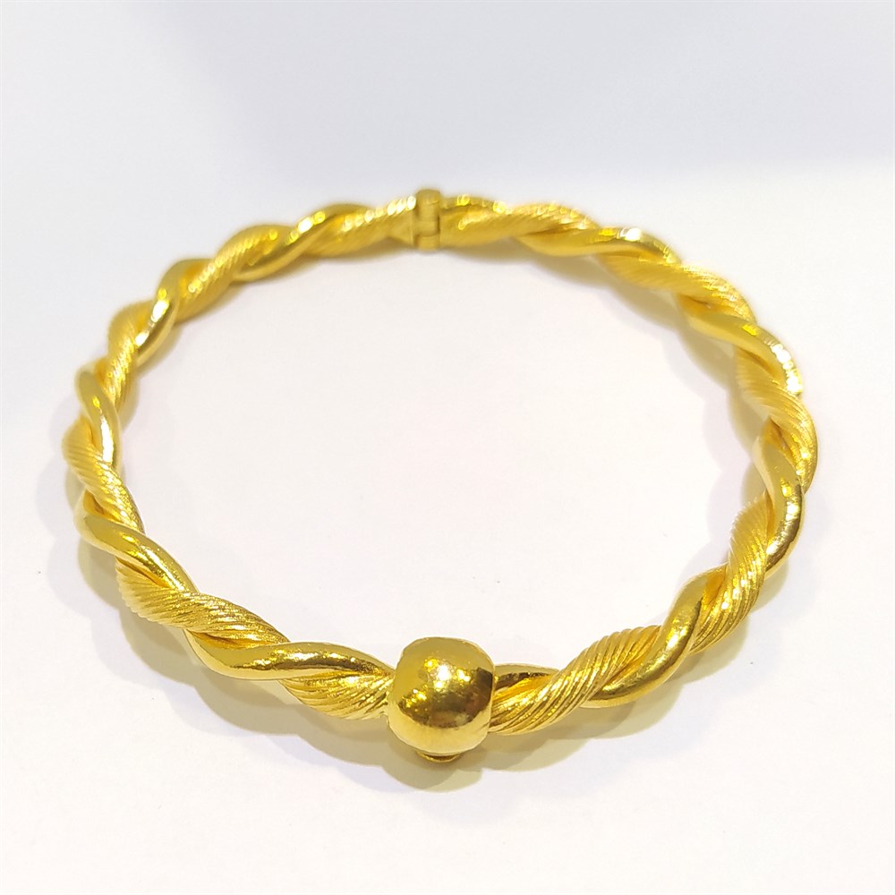 Burma Kelepçe Bilezik 22 Ayar Altın 