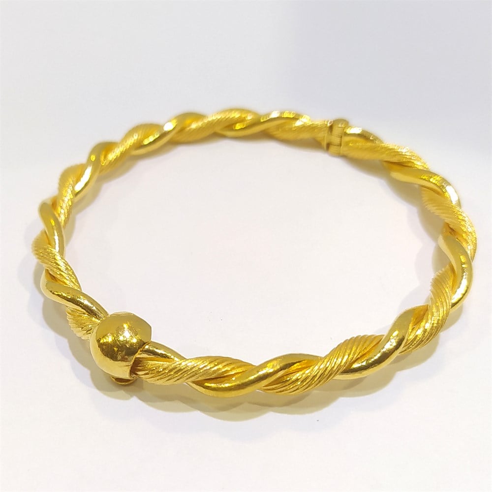 Burma Kelepçe Bilezik 22 Ayar Altın 