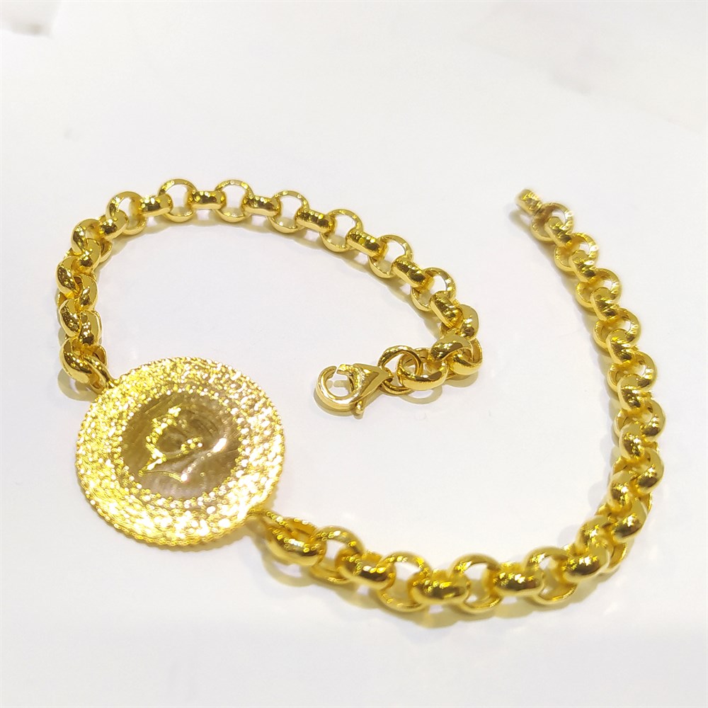 Çeyrek Altınlı Bileklik Künye