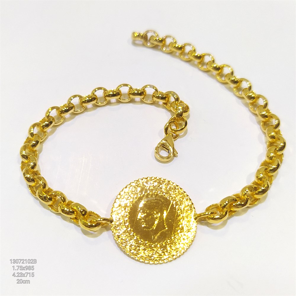 Çeyrek Altınlı Bileklik Künye