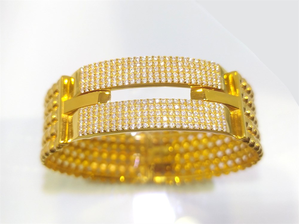 Kelepçe Bilezik 22 Ayar Altın 