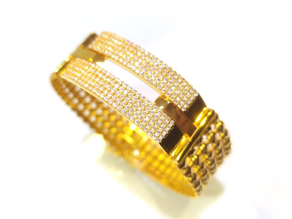 Kelepçe Bilezik 22 Ayar Altın 