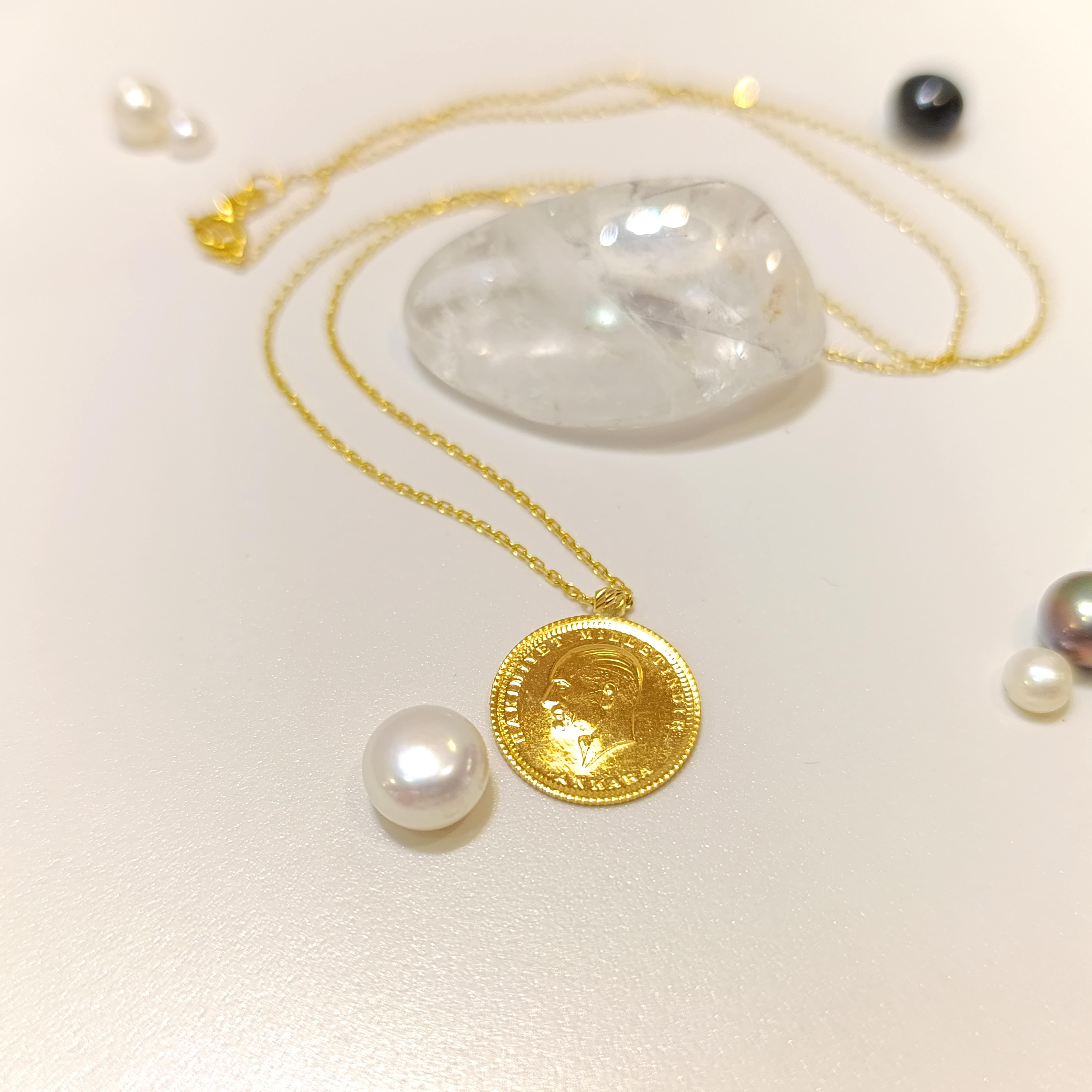 Atalira Çeyrek Altınlı Kolye HD VİDEOLU