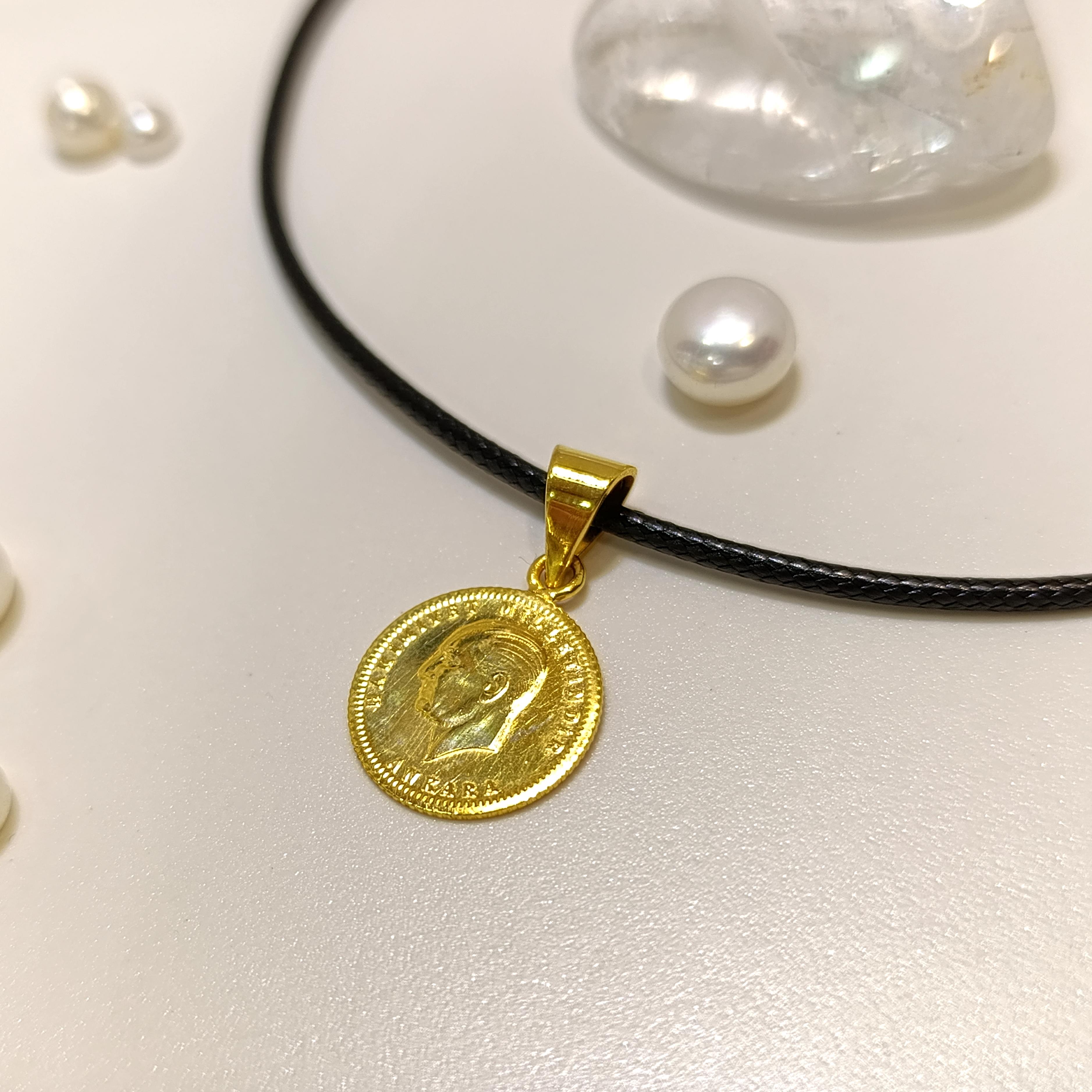 Atalira Çeyrek Altınlı Kolye HD VİDEOLU